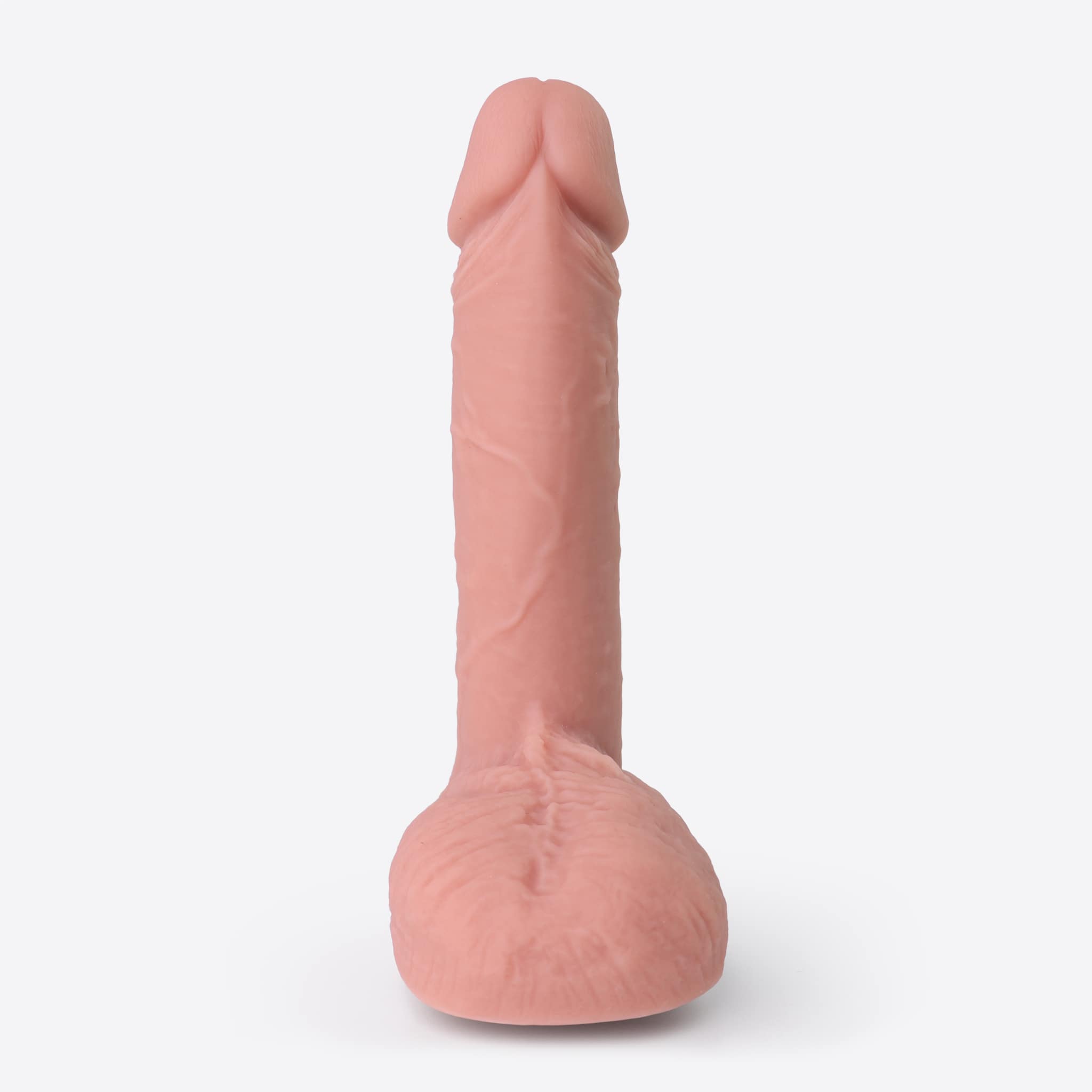 Ohasis Classic realistisk silikone dildo 22 cm set fra bagfra
